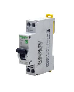 Mini Circuit Breaker  1P+N 1M, 25A, 6kA, Kurba C, Easy9