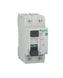 Automat diferencial  puro 2P 25A 30mA, RCCB, Easy9