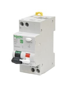 Automat magneto-termik diferencial 1P+N 2M 25A, 30 mA, C, Easy9 RCBO