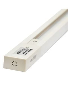 Rails for spots, shop line, L 1m, Aluminum, white color