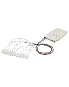 Splice kasete, 12 pigtails, PRE-A, SC, UPC, multisplite.