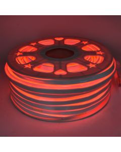 Tub Dritash LED neon, 50m/top, red, drita nga te dyja anet , diameter 7x12mm, IP44