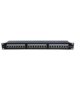 Patch panel, 24 ports FUTP Cat-5