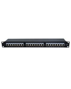 Patch panel, 24 ports FTP Cat-6