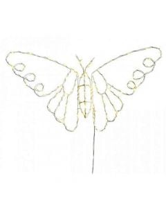 Ndriçues dekorativ, 70xLED, forme fluture, 3000K, 45x25x8 cm