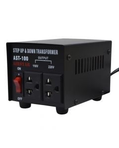 Voltage transformer for American equipment, 230V / 110V, 100VA