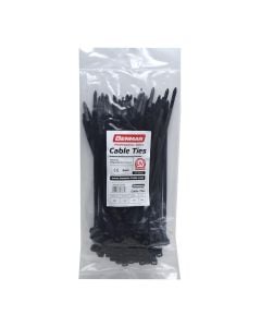 CABLE TIES, BLACK, BENMAN, 200mmX4,8mm (100pcs)