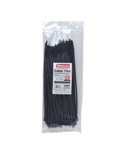 CABLE TIES, BLACK, BENMAN, 250mmX4,8mm (100pcs)