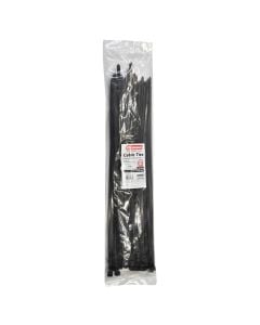 CABLE TIES, BLACK, BENMAN, 430mmX7,6mm (50pcs)