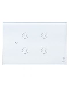 Smart home switch, 220 V.4x600 W, touch, Antela