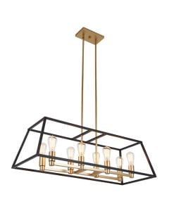 Ndricues I varur, 8xE27, 88.7x35x163 cm, I zi /gold