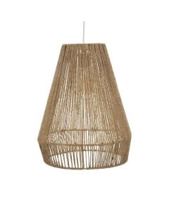 Ndricues i varur me fije natyrale Palme, E27, D34 cm