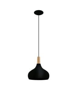 Ndriçues i varur " SABINAR " E27, 1x60W, material çeliku i zi, L110cm, D28cm