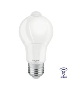 Llambë LED BRAYTRON, SMD, E27, -A60-6500K, me sesnosr levizje.