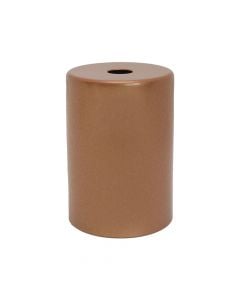 Metal cover for lampholder with E27 lampholder , copper