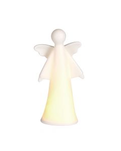 Angel white led battery operated - l11xw7xh20,5cm