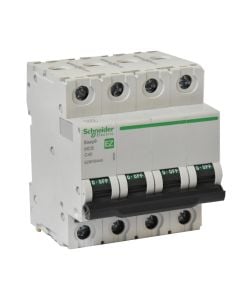 Miniature circuit breaker, Easy9, 4P, 40 A, C curve, 6000 A