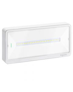 Emergency luminaire, Exiway Light, selectable duration, up to 110 lm, IP42, LED