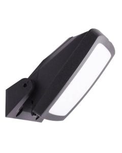 Ndriçues muri, Germana, E27, 28x18 cm, rezinë, i zi