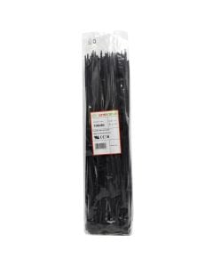 CABLE TIES, BLACK, 360mmX4,8mm (100pcs)