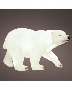 Xmas character, bear, led light, outdoor use, L27.5xW59xH35 cm, cool white