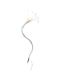 Lule ndricim led, L40 cm, perdorim I jashtem, argjend/multi