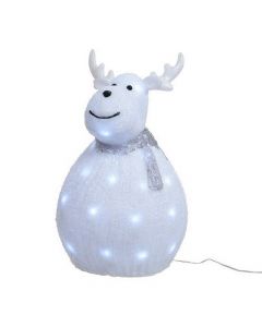 Xmas character, deer, Led light, L21xW24xH37 cm, outdoor use, cool white