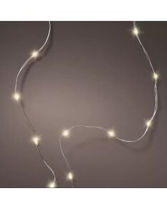 Varg ndricimi led pikeloti, L1350 cm, perdorim I jashtem, transparent/e bardhë e ngrohtë