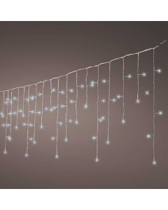 Perde ndricimi led, L750 cm, perdorim I jashtem, e bardhë/e bardhë e ftohtë