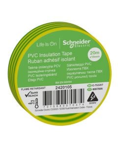 Izolant elektrik, Schneider, 19mmx20m, verdh- jeshil