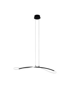Led hanging light, Egidonella, Eglo,  20 W, L120 cm, H90 cm, black