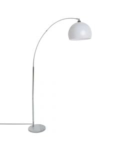 Floor light, Geda, E27, 1x20W, L107cm, H184 cm, metal, white.