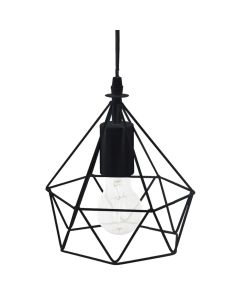 Hanging light, E27, D17 cm, H100 cm, steel, I zi.