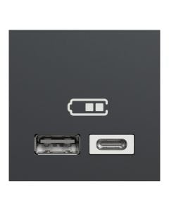 Prize USB 5V, type A+C, 2.4A
