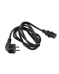 Power cord, 2m length, for pc monitor