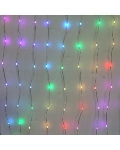 LED curtain, APP control mobile, 400L, 2x2m