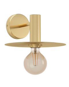 Wall light, 1xE27, metal, gold, Eglo,  25x12x27cm