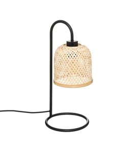 Table light, E27, H.43.5cm, metal, black