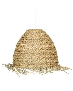 Hanging light, E27, straw, D.37cm
