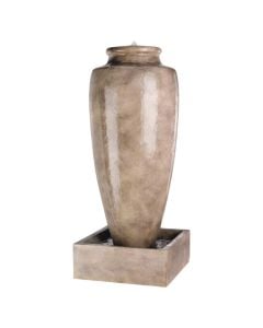 Shatervan, material fiber optike, 52x52x126cm, bezhe