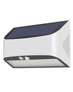 Ndricues muri me panel diellor, 6W, 600lm, 6500K, IP54, 5.7x20x25cm