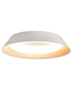LED ceiling light, 72W, 3000-6400K, 6480lm, 64x10cm, metal/acrylic, white