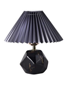 Ndricues tavoline, E27, 27x12cm, qeramike, e zeze