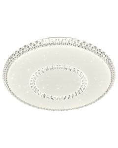 Ceiling light, 36W, 3000-6400K, 3200lm, D.40cm, plastic, white