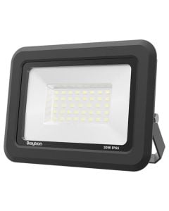 LED floodlight, Braytron, 30W, 6500K, 2550lm, 220-240V, IP65