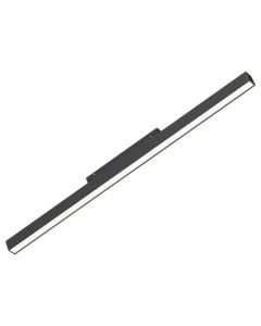 Spot linear per shine magnetike, 48 V DC,18 W, 1850lm, 3000-6400K, I zi, alumin