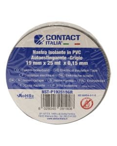 PVC insulation, 19x25x0.15, grey