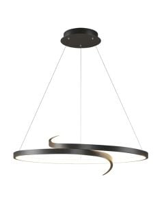 Ndricues I varur LED, 40W, 3000-6400K, 3300lm, D.60cm,  alumin, e zeze