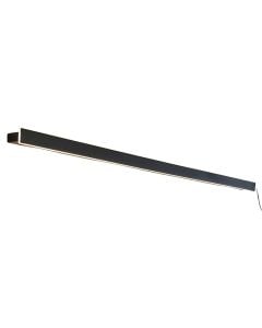 Ndricues muri LED, 25W, 3000-6400K, 2100lm, 60x4.5x9cm, alumin, e zeze