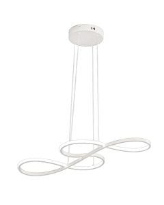 Ndricues I varur LED, 52W, 3000-6400K, 4100lm, L.71.5cm, alumin, e bardhe